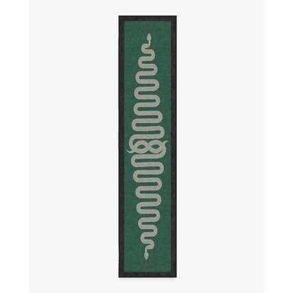 Venom Emerald Rug by Jonathan Adler - 75 x 365 cm - All-In-One Rug