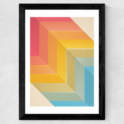 Back and Forth A2 (42 x 59.4cm) Unframed 