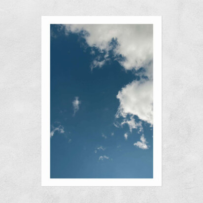 Sky Diving 50x70cm Frame Black Narrow (15mm) 