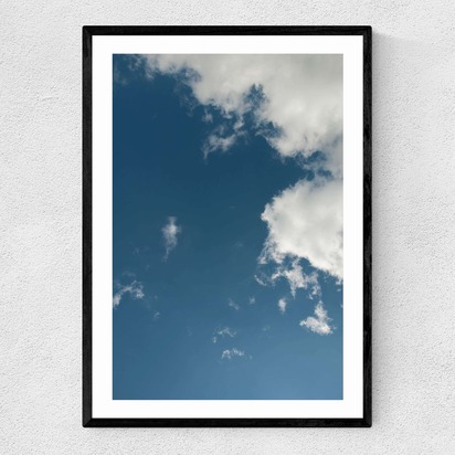 Sky Diving 50x70cm Frame Black Narrow (15mm) 