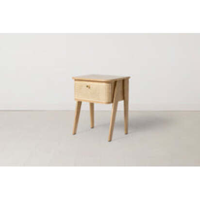 Bedside Table 02, Oak