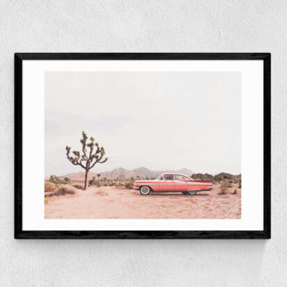 In the Desert 50x70cm Frame Black Medium (22mm) 