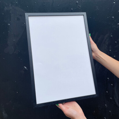 Narrow Black Frame