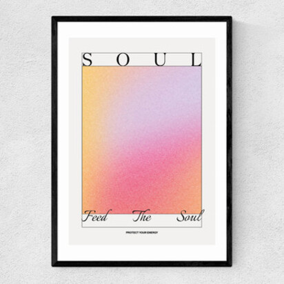 Feed The Soul A3 (29.7 x 42cm) Unframed 