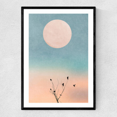 Waking Up Warm A2 (42 x 59.4cm) Unframed 