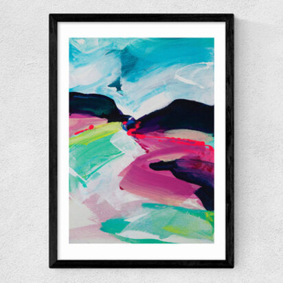 Into the Light 50x70cm Frame Natural Oak Medium (22mm) 