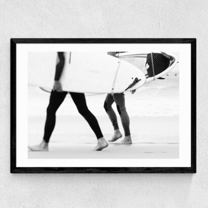 Catch a Wave A2 (42 x 59.4cm) Frame Natural Oak Medium (22mm) 