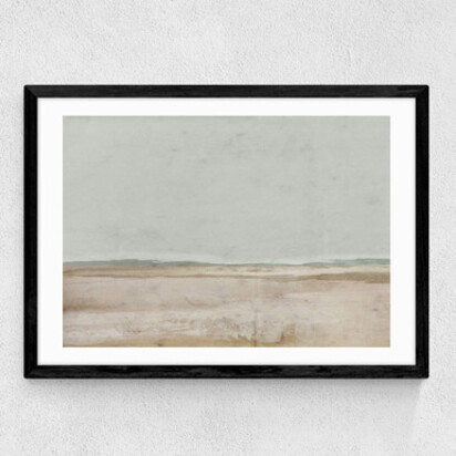 The Old Town A1 (59.4 x 84.1cm) Frame Black Narrow (15mm) 