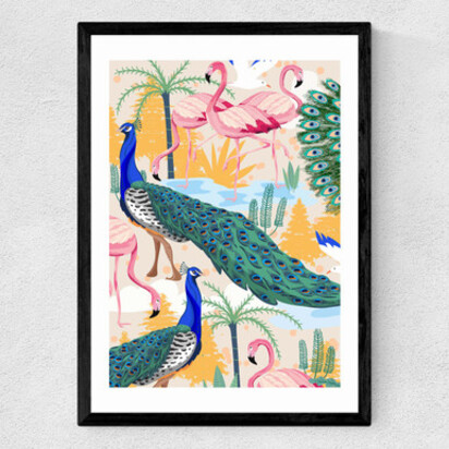 Utopia 50x70cm Frame White Medium (22mm) 