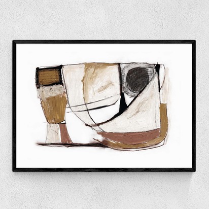Mixed Media A1 (59.4 x 84.1cm) Frame Black Narrow (15mm) 