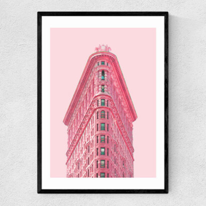 Cherry Heights A1 (59.4 x 84.1cm) Frame Black Medium (22mm) 