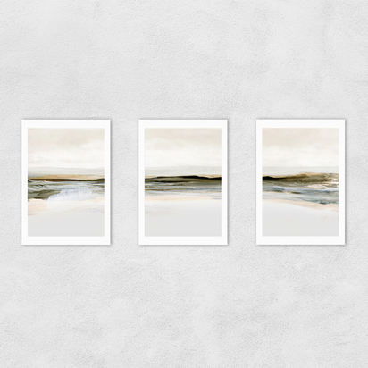 Orkney Triptych Unframed 
