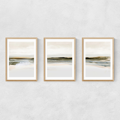 Orkney Triptych Frame Natural Oak Narrow (15mm) 