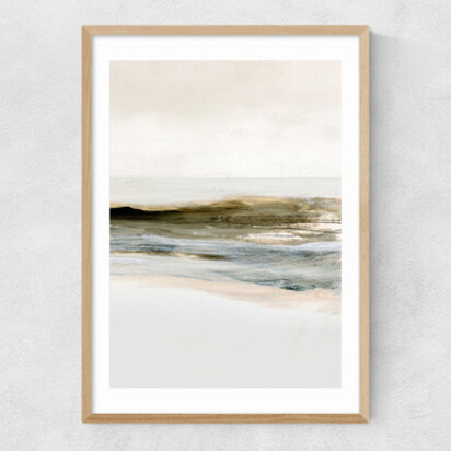 Orkney III A2 (42 x 59.4cm) Frame Natural Oak Narrow (15mm) 