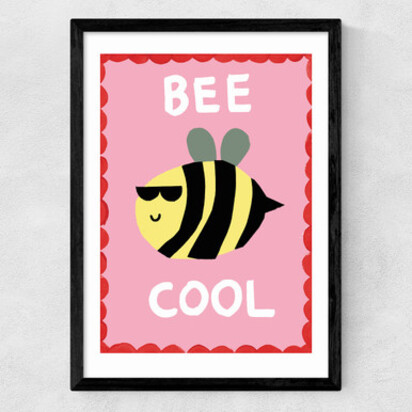 Bee Cool A3 (29.7 x 42cm) Frame Natural Oak Narrow (15mm) 