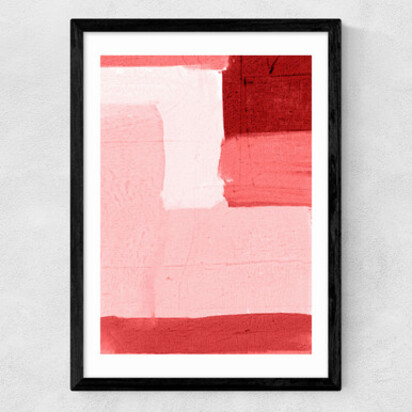 Base II A1 (59.4 x 84.1cm) Frame Natural Oak Wide (35mm) 