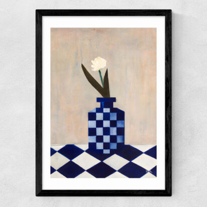 Check the Vase A3 (29.7 x 42cm) Frame Black Narrow (15mm) 