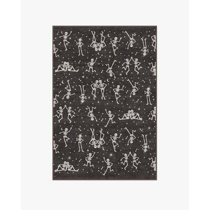 Bone Parade Charcoal Rug - 120 x 185 cm - All-In-One Rug
