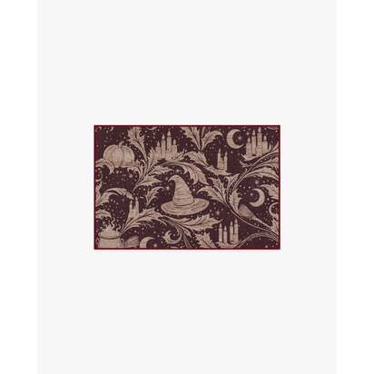 Autumn Alchemy Burgundy Rug - 75 x 215 cm - All-In-One Rug