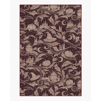 Autumn Alchemy Burgundy Rug - 200 x 290 cm - All-In-One Rug
