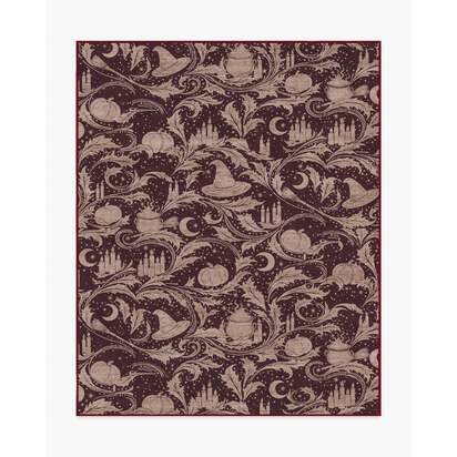 Autumn Alchemy Burgundy Rug - 245 x 305 cm - All-In-One Rug
