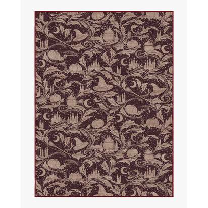 Autumn Alchemy Burgundy Rug - 275 x 365 cm - All-In-One Rug