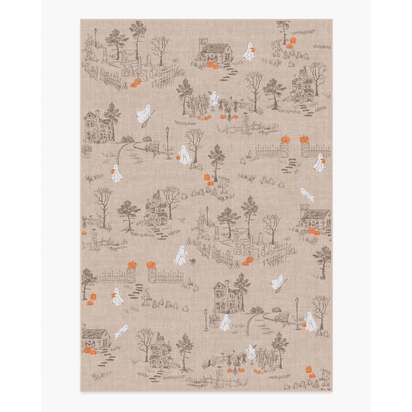 Ghost Stories Natural Flatwoven Rug - 200 x 290 cm - Rug + Cushioned Pad System