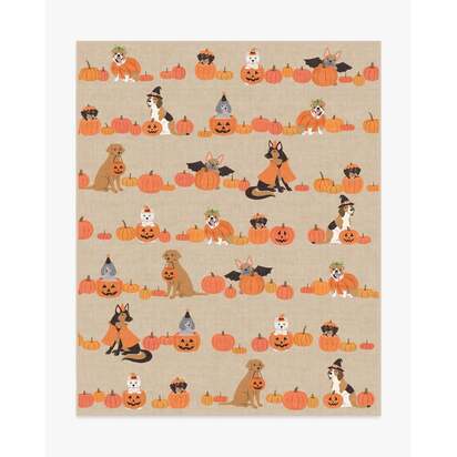 Puppy Patch Natural Multicolour Rug - 245 x 305 cm - All-In-One Rug