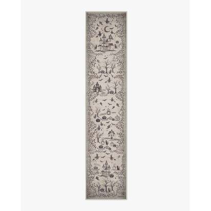 Shadow Town Grey Rug - 75 x 365 cm - All-In-One Rug