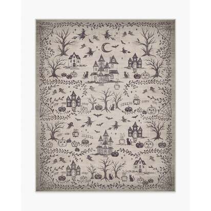 Shadow Town Grey Rug - 245 x 305 cm - All-In-One Rug