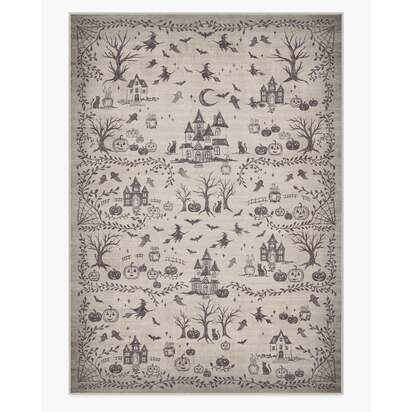 Shadow Town Grey Rug - 305 x 425 cm - All-In-One Rug