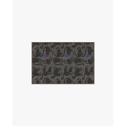 Whisker Mischief Charcoal Rug - 150 x 215 cm - All-In-One Rug