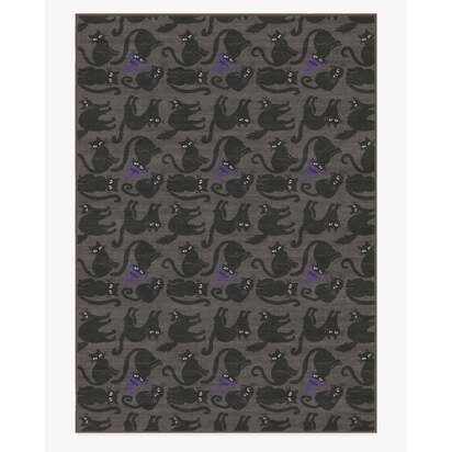 Whisker Mischief Charcoal Rug - 305 x 425 cm - All-In-One Rug