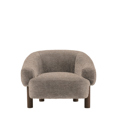 Camcombe Armchair Mikah Wicker Ebony Leg