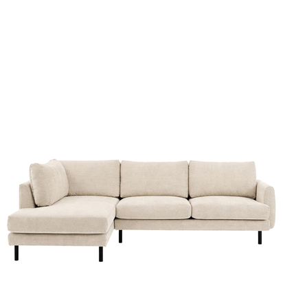Ashcott Chaise LH Sofa Verona Ghost