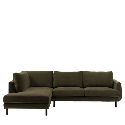 Ashcott Chaise LH Sofa Verona Seaweed