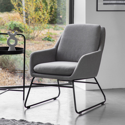 Burham Chair Light Grey