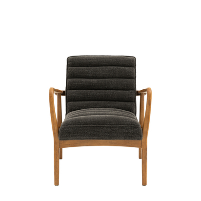 Bramham Armchair Charcoal Boucle