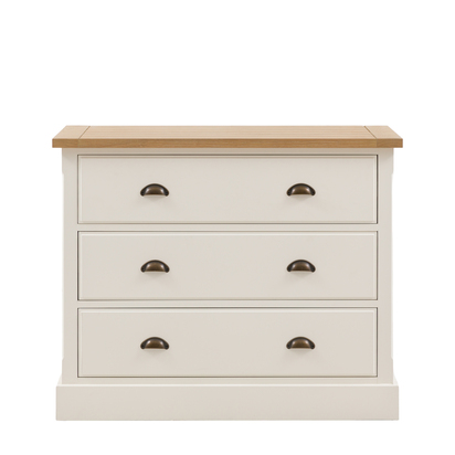 Windsor 3 Drawer Chest White