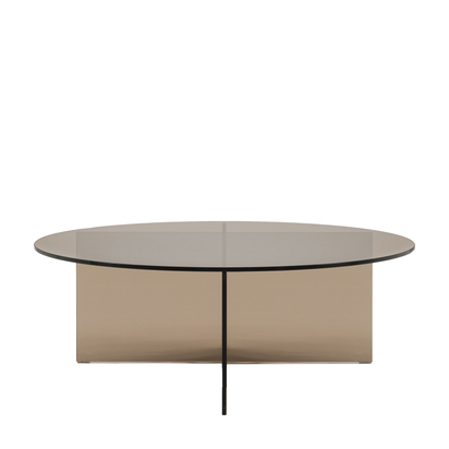 Hadwick Glass Coffee Table Charcoal