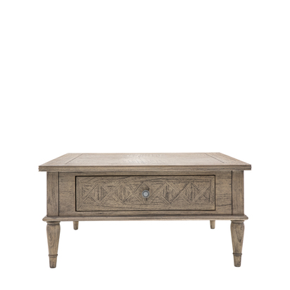 Henview Square 2 Drawer Coffee Tble