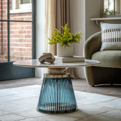 Highmore Coffee Table Blue