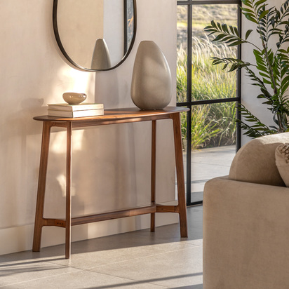 Elmmore Console Table Walnut
