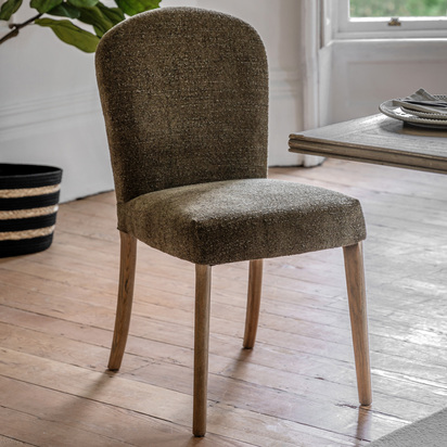 Camby Dining Chair Moss Green (2pk)