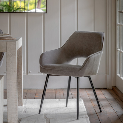 Cranport Dining Chair Grey (2pk)