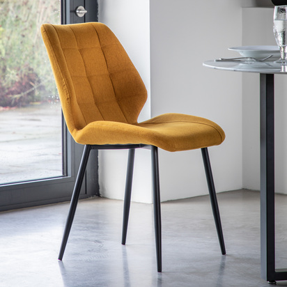 Elmport Dining Chair Saffron (2pk)