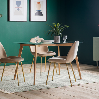 Kelham Rectangle Dining Table Oak