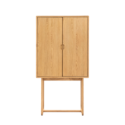 Alderwood Cocktail Cabinet Natural