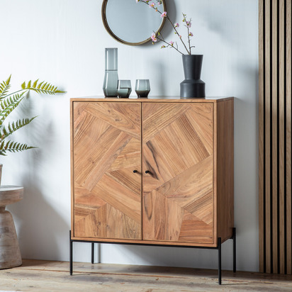 Glenwell 2 Door Drinks Cabinet