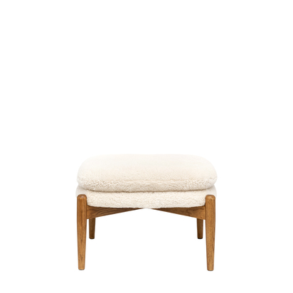 Bramham Footstool Sheepskin